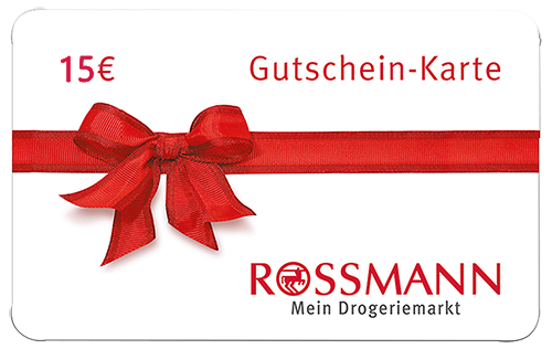 15 € Rossmann Gutschein