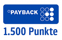 1.500 PAYBACK Punkte 