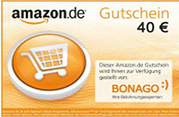 40€ Amazon.de Gutschein